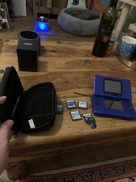 nintendo-ds-handheld-console-ntr-001-blue-no-charger-untested-plus