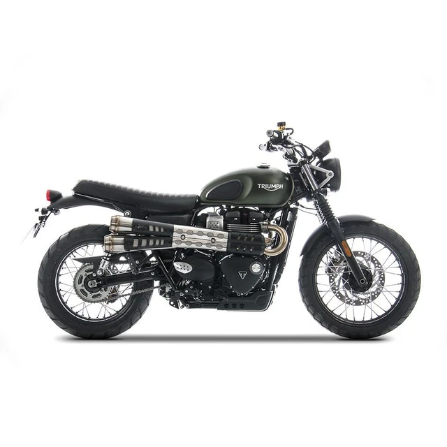 Triumph scrambler on sale exhaust heat
