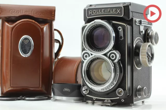 [Exc+5] Lente plana para cámara fotográfica Rollei Rolleiflex 2,8 C TLR 80 mm F2,8 de JAPÓN