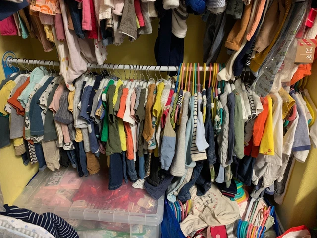 Pacchetto di vestiti grandi per bambine 3-6 mesi joblot all'ingrosso 20 articoli 2