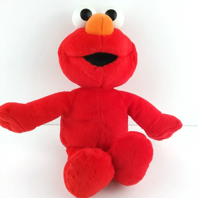 ELMO RED PLUSH 2001 Stuffed Animal Sesame Street Kids Vintage Plush Toy