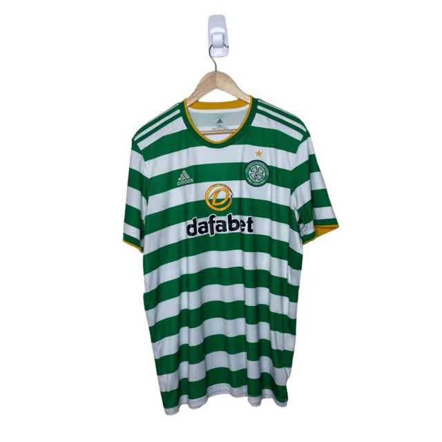 Celtic 2020/2021 Home Football Shirt Adidas Soccer Jersey Size Xl