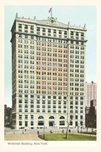 Vintage Journal Whitehall Building, New York City 9781669508403 | Brand New