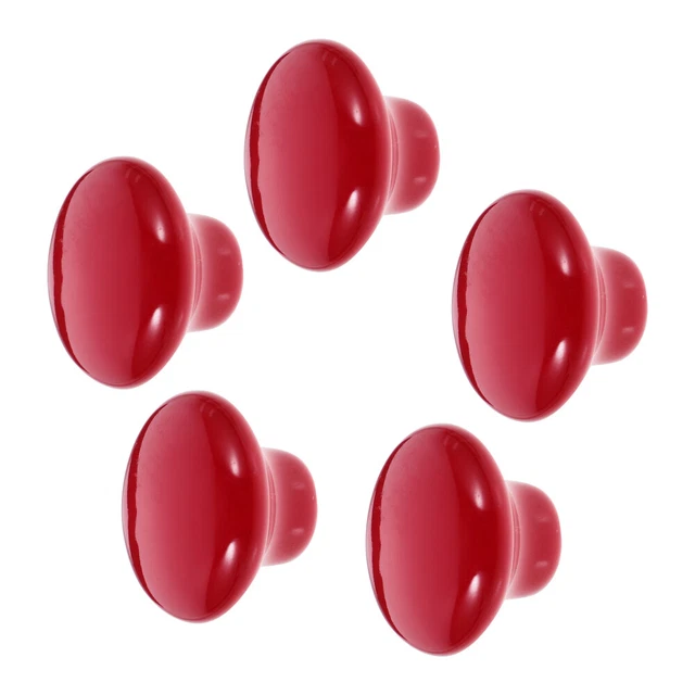 5 Pcs Poignée De Tirage En Céramique Poignées Tiroir Bouton Porte D'armoire