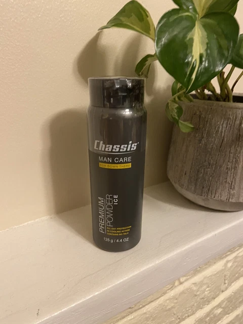 Chasis Man Care Premium Polvo HIELO para rozar 4x acción de enfriamiento libre de talco