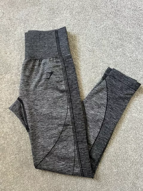 Leggings Gymshark Hyper Amplify neri/grigi taglia small - nuovi con etichette