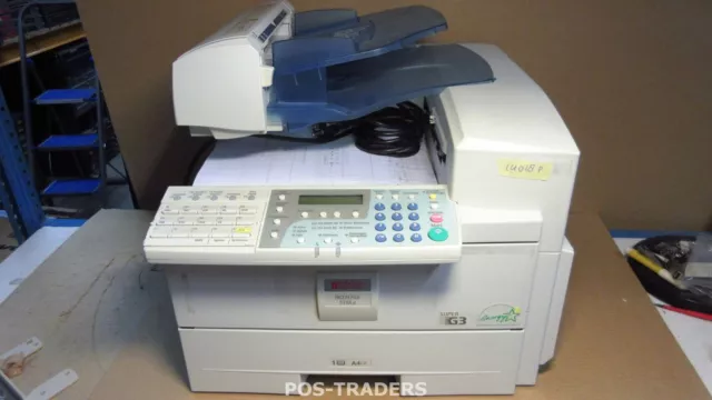 Ricoh FAX 3310Le - fax / copier - B/W  -14018 PRINTS - BAD PRINTS