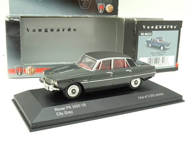 Corgi Modellino Rover P6 3500 V8 – Scala 1:43, Colore Rosso Richlieu, Edizione Limitata Con Storia
