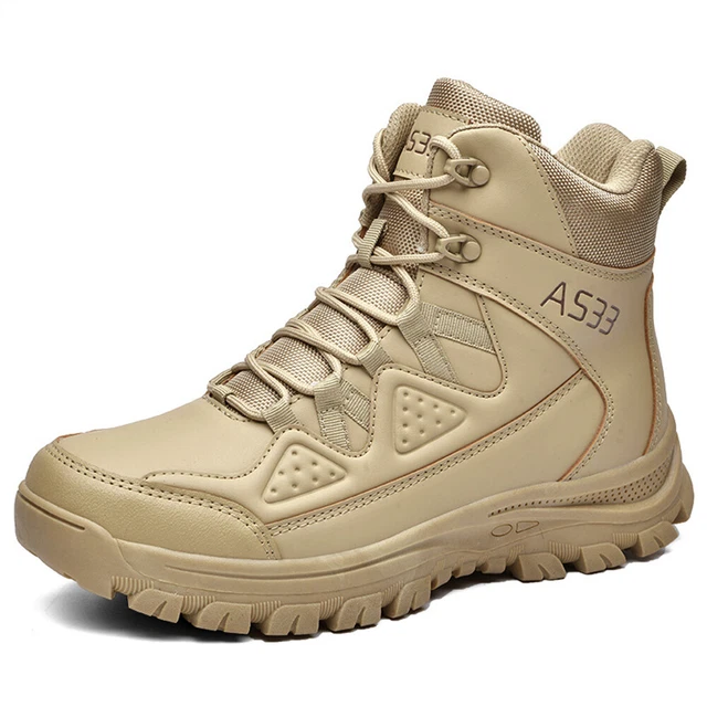MEN’S TACTICAL BOOTS Lightweight Combat Boots Military Work Boots