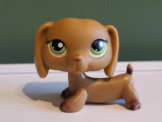 LPS #325 LITTLEST PETSHOP ORIGINAL AUTHENTIQUE CHIEN TECKEL DOG TECKEL HASBRO