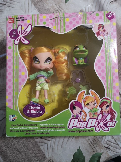 Winx Club Pop Pixie Chatta E Bla bla. Nuovo ma scatola danneggiata Rarissimo.