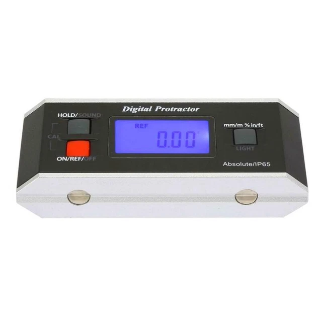 LCD Digital Angle Gauge Protractor Level Inclinometer 4x90° – New
