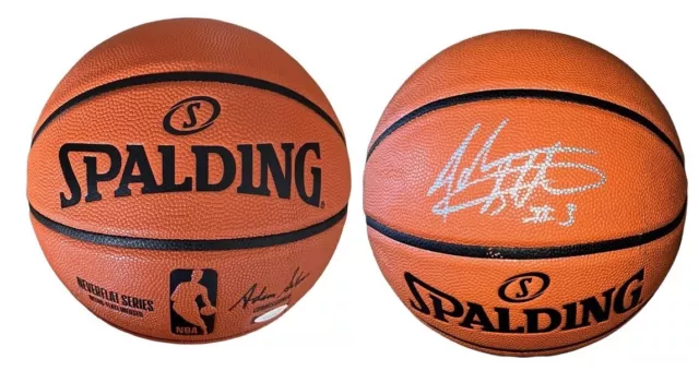 John Starks Autographed Spalding NBA Basketball￼ JSA
