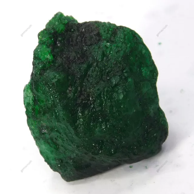 115 Ct Natural Emerald Huge Rough Earth Mined Certified Green Loose Gemstone