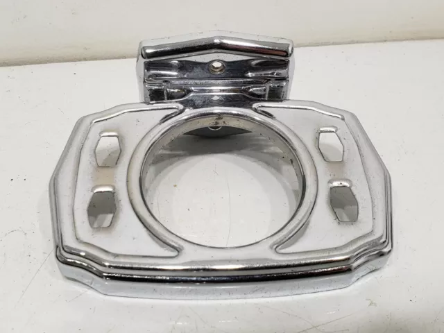 Vintage Chrome Toothbrush Cup Holder Caddy Mid Century Fairfield Autoyre