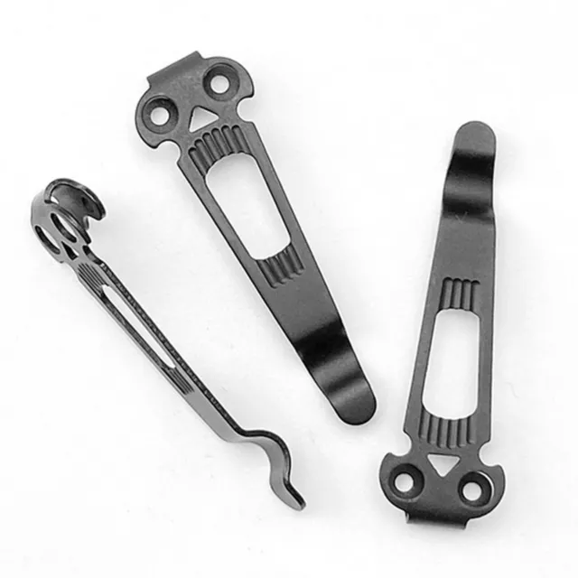 STAINLESS STEEL POCKET Knife Clip Back Waist Clips For Benchmade Bugout