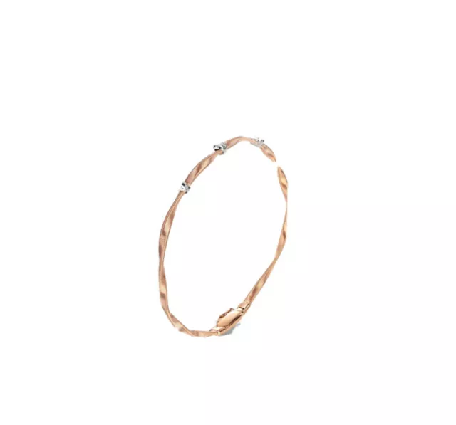 $2670 Retail!! Marco Bicego 18K Rose Gold & Diamond Marrakech Bracelet $2670 Retail!! Marco Bicego 18K Rose Gold & Diamond Marrakech Bracelet