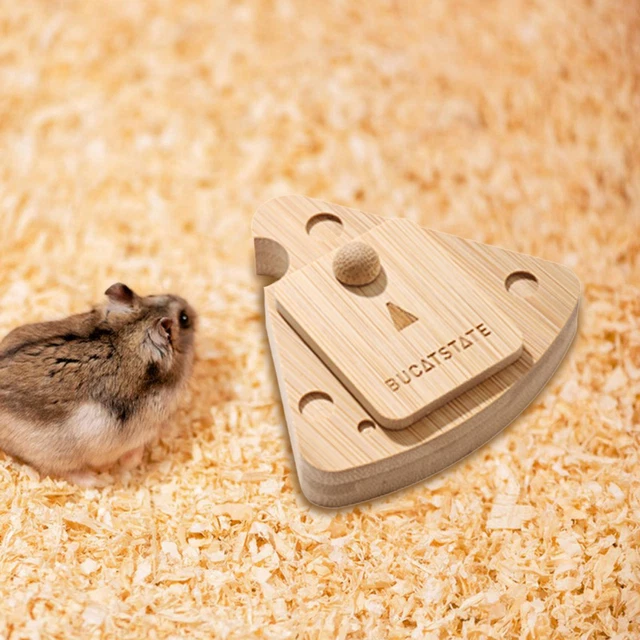 WOODEN INTERACTIVE ENRICHMENT Foraging Toys Guinea Pig Foraging Toys