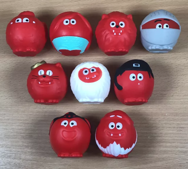 Red Nose Day 2019 - Comic Relief Set of 9 noses - NEW