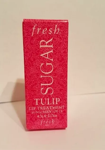 FRESH Sugar Lip Treatment SPF 15 "Tulip" (sheer hot pink tint NIB!