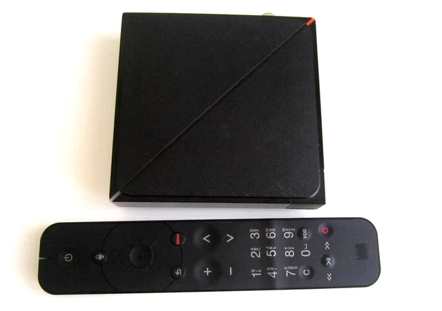 1-Décodeur TV TNT Orange Mini UHD Avec accessories  , télécommande Vocale    ★