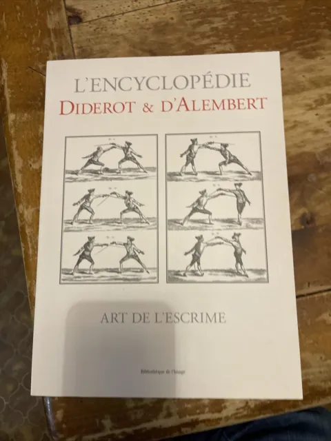 Art De L’escrime Diderot Et Dalembert