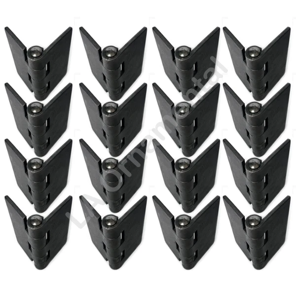 16 Heavy Duty Weldable 4" x 4" Gate Hinges Steel Butt Hinge Welding Gates Doors