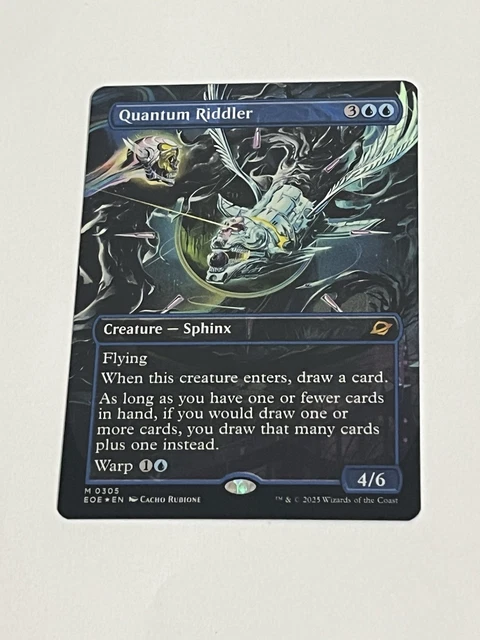 QUANTUM RIDDLER - Borderless - Edge of Eternities - EOE MTG