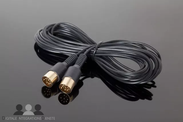 Powerlink Cable Delgado 5m Negro para Bang & Olufsen Altavoz 4adrig B&o Beo