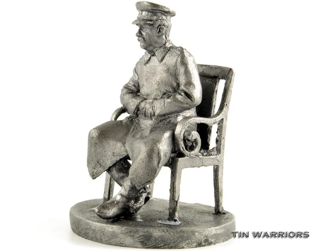 USSR. IOSIF (JOSEPH) Stalin. Tin toy soldier. Collection 54mm miniature ...