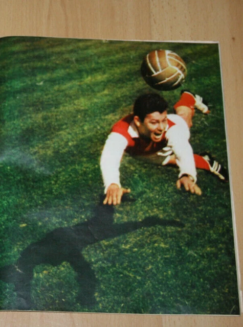 Fanion Vintage Stade De Reims – Années 1970 – Kopa, Piantoni, Colonna, Muller