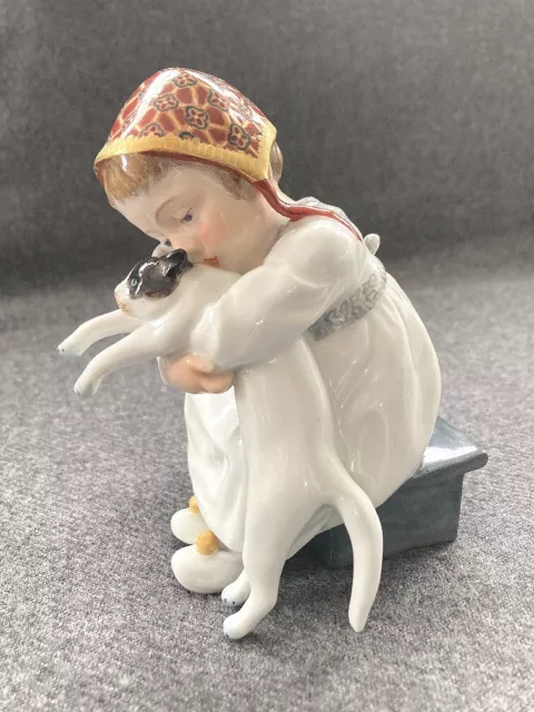 Meissen Porzellan Konrad Hentschel Kinder Figur Modelljahr 1905