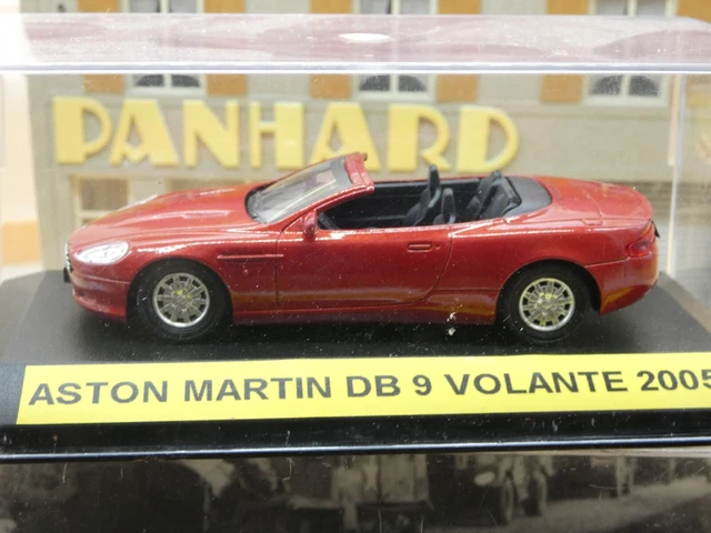 Modèle Réduit Solido 1/43 - Aston Martin DB9 Volante 2005 Cabriolet Rouge - Occasion