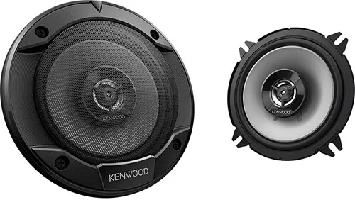 KENWOOD KFC-S1366 13 cm Flush Mount 2-Way Speaker System with Grid, 4ohms -Black