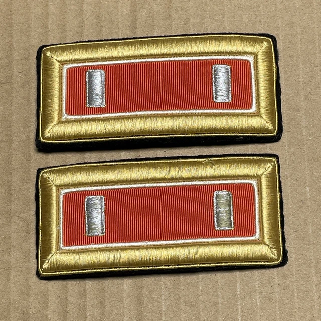 WWII ARMY DRESS Uniform Signal Corps First Lieutenant Shoulder Boards £ ...