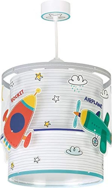 Dalber Baby Travel - Lampada da soffitto per bambini per auto e aerei, 60 W, mul