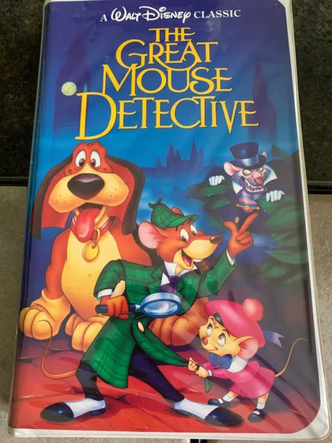 Walt Disney’s The Great Mouse Detective Black Diamond Edition VHS
