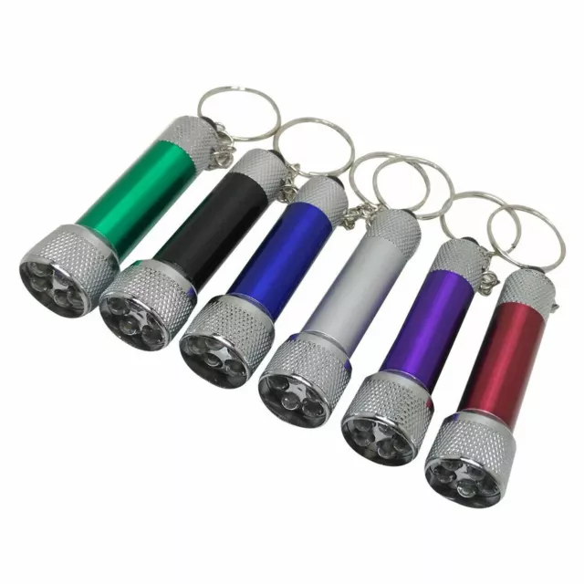 Ultra Bright Mini LED Camping Flashlight Torch Keyring Portable KeyChain