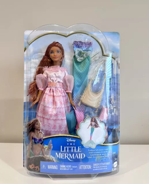 Disney Princess The Little Mermaid Fashion Adventure Ariel Fashion Doll NEW
