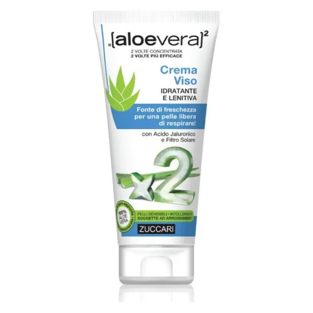 ZUCCARI Aloe Vera 2 Face Cream Moisturizing Soothing 50 ml