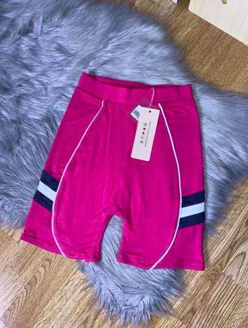 OH POLLY CYCLE shorts pink grey Racer High Waist Gym Lounge Sport 1.00 PicClick UK