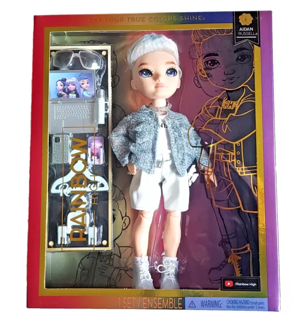 RAINBOW HIGH SERIES 5 Aidan Russell Fashion Doll **Brand New & Sealed** £23.99 - PicClick UK