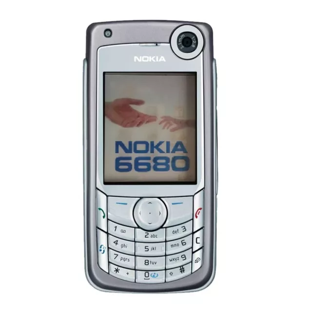 Trappola fittizia cellulare Nokia 6680 ☆ cellulare retrò ☆ cellulare con tasti ☆ da collezione ☆ raro