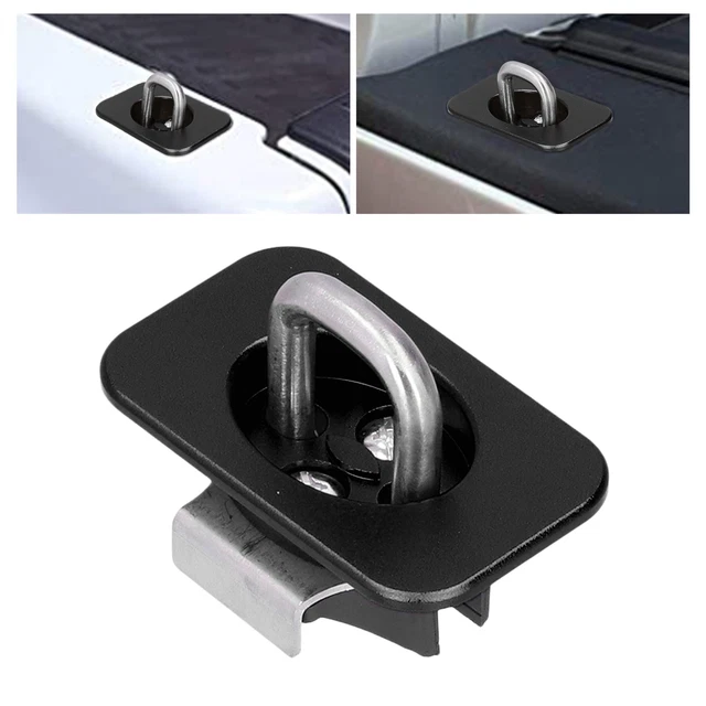 Car 4pcs Bull Ring Edelstahl LKW Bett Seite Tie Down Anker passen für F150
