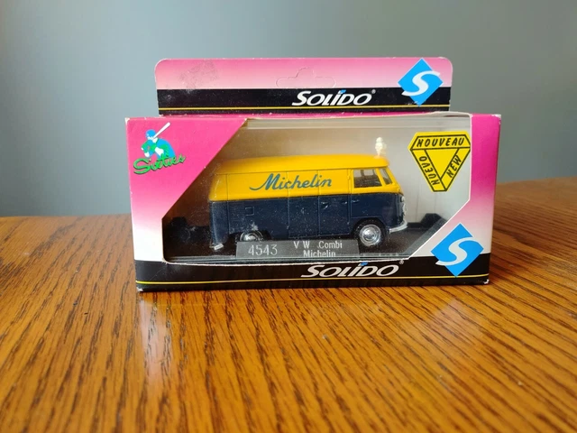 ◉希少　SOLIDO VW COMBI WATERMAN 1/19 フランス 1/19 Volkswagen Kombi Michelin Tire Bus by Solido, Review