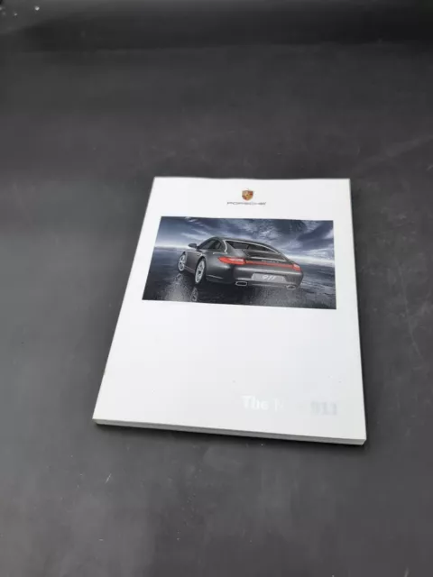 2008 Porsche The New 911 Sales Brochure Dealer Album Book Original