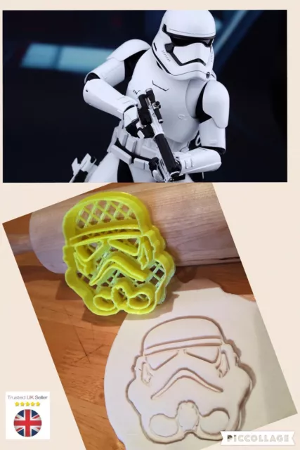 R2d2 Chewbacca Darth Vader Storm Trooper Bb8 Cake Decor Star Wars Cookie Cutter 3