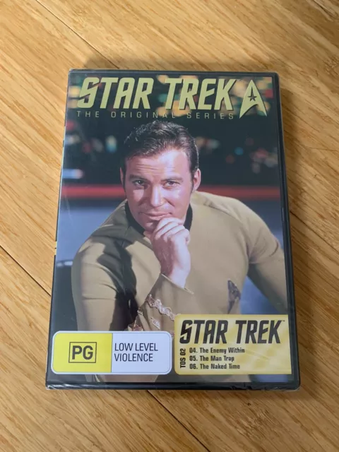 Star Trek: The Original Series DVD- 3 Episodes Season 1 BRAND NEW FACTORY SEALED