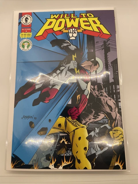 Will To Power  (1994)  #4 Dark Horse Comics Rare Comic