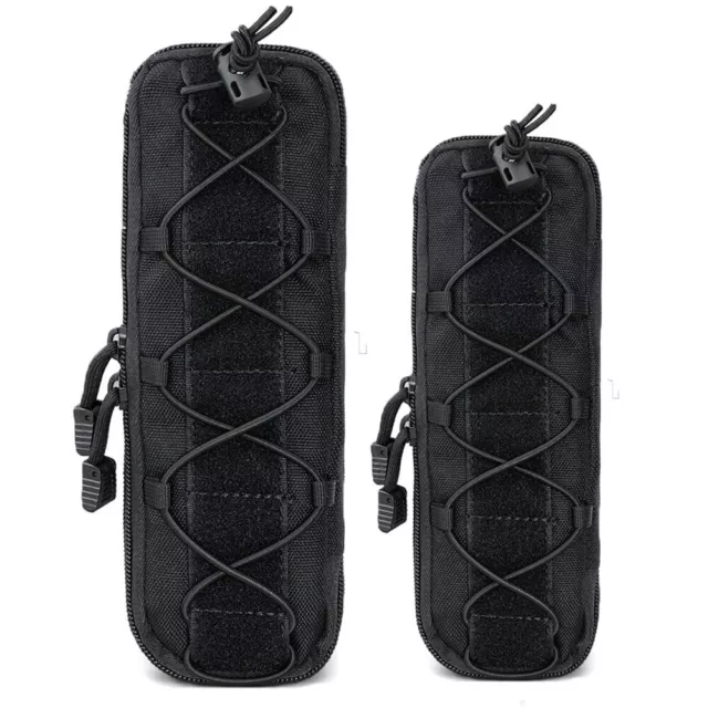 Tactical Molle Knife Pouch Flashlight Holder Case EDC Small Waist Bag Hunting